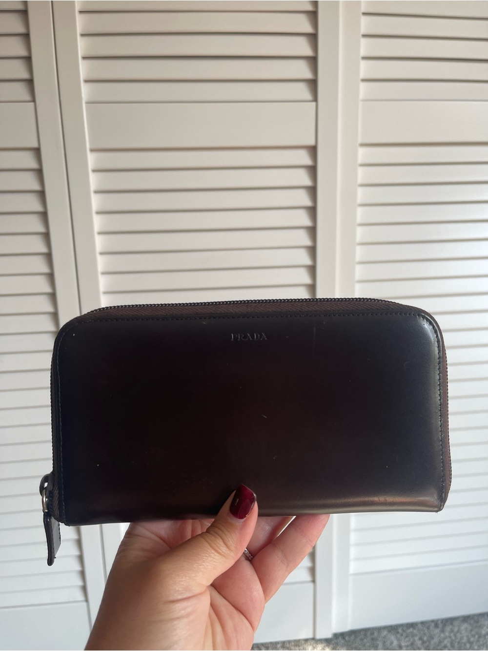 Authentic Prada wallet